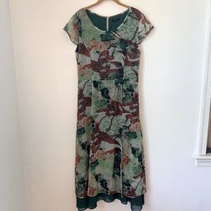 Floryday Floral Midi Maxi Dress Large